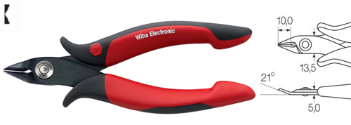 德國威漢電子斜口鉗