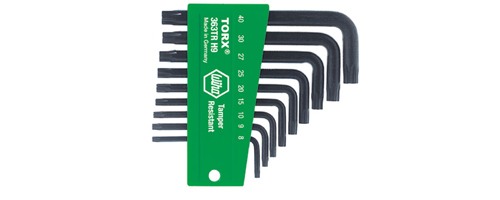 德國(guó)威漢性型內(nèi)六角扳手6 7或9件套