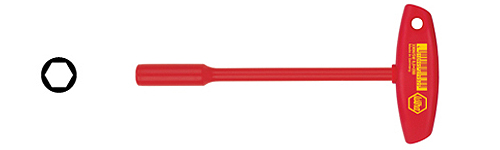 德國(guó)威漢絕緣T型手柄螺母扳手